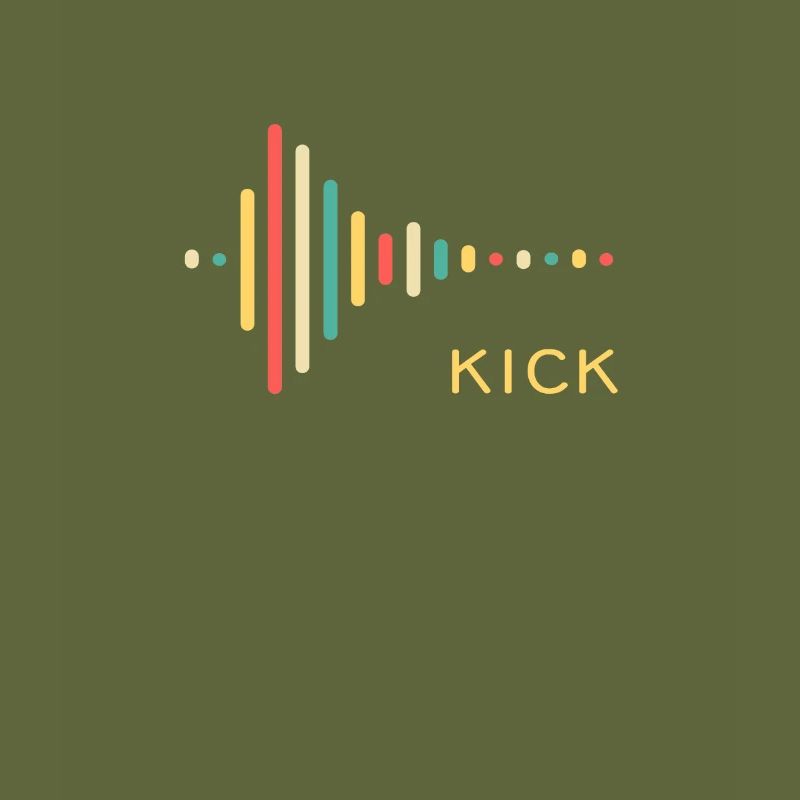Kick Drum Synthesizer Studio Audio Wave