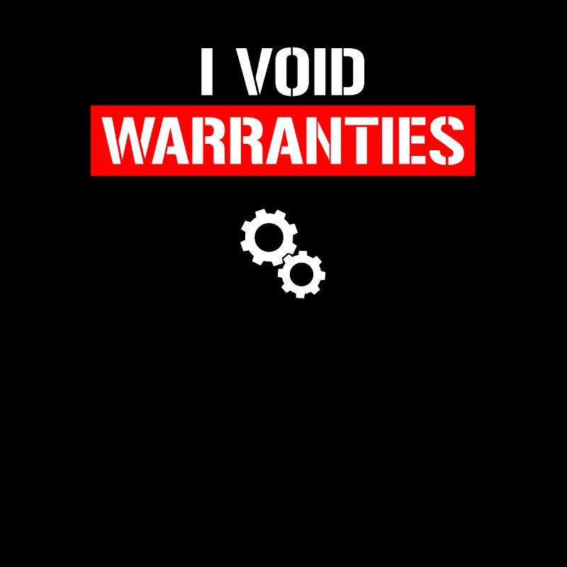 I Void Garantien, Funny Engineer Car Loverfixshir