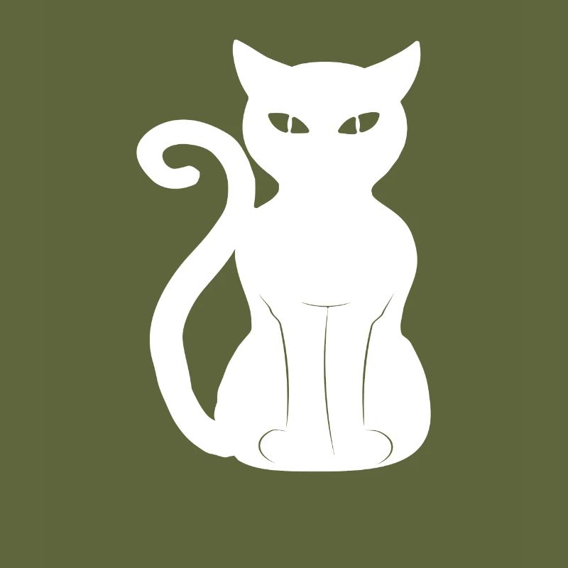 Conception de chat animal mignon