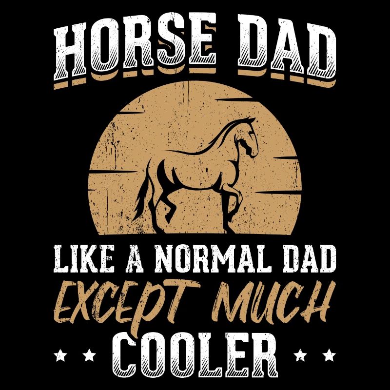 Citation de conception de cheval sarcastique papa cheval cool