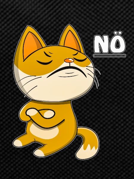 144 KATZE NEIN