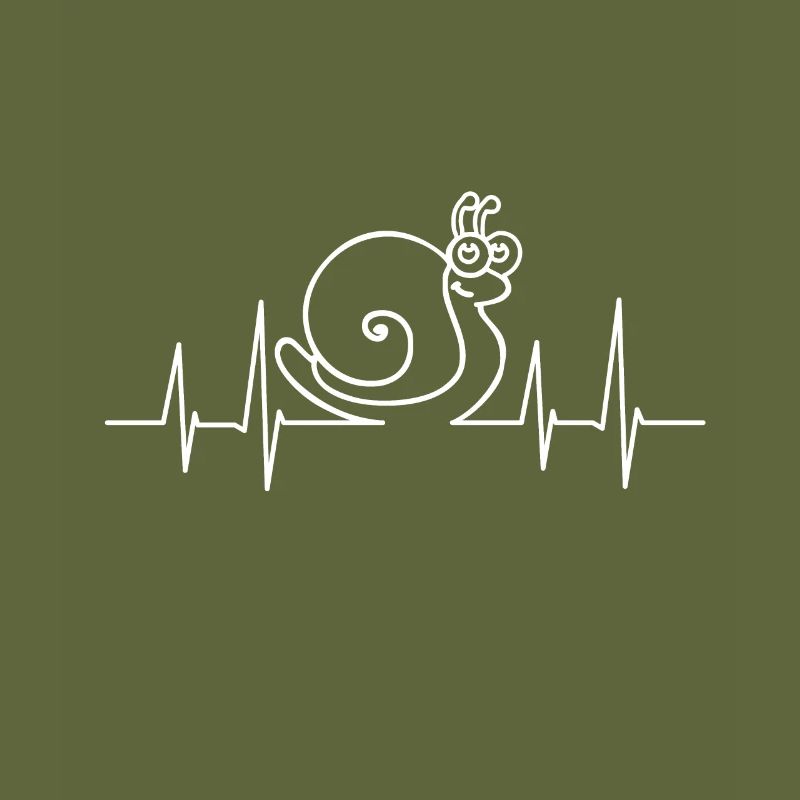 heartbeat snail withe