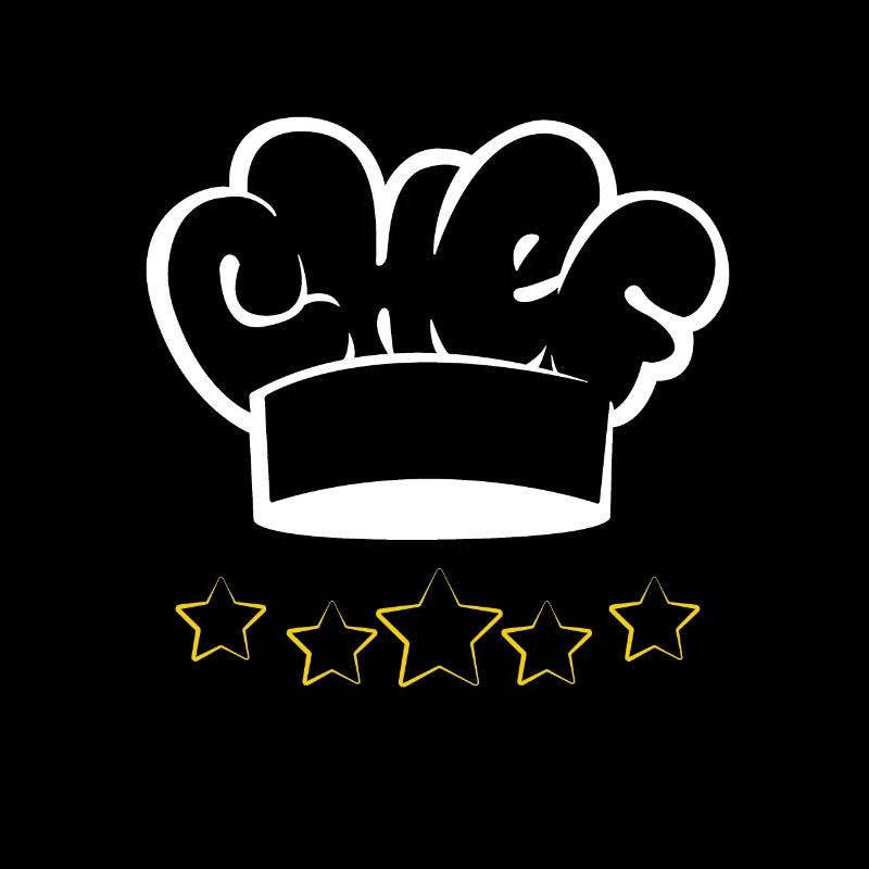 Chapeau de chef 5 étoiles Chef Chef