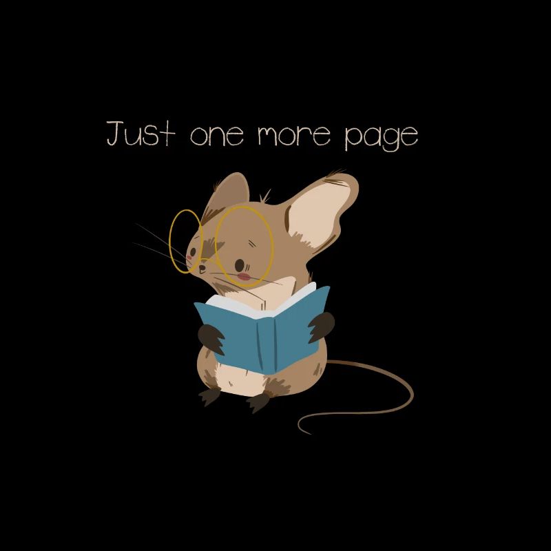 Reading Mouse Bookworm Books Reading Mouse Gift