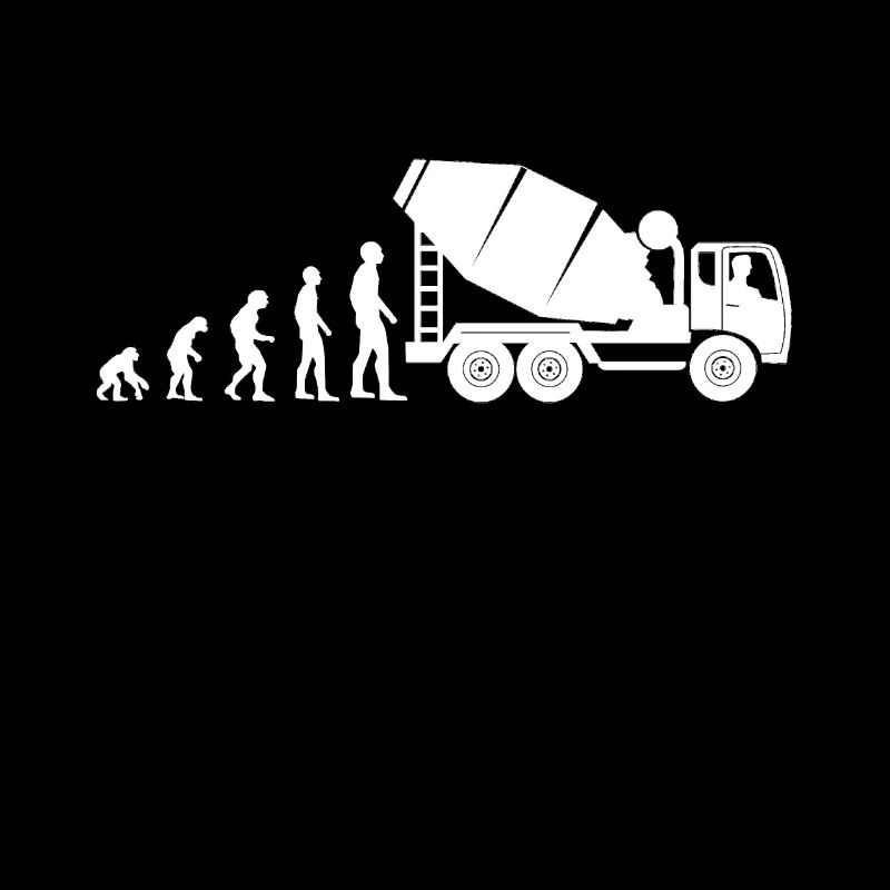Concrete mixer & concrete mixer driver evolution profession
