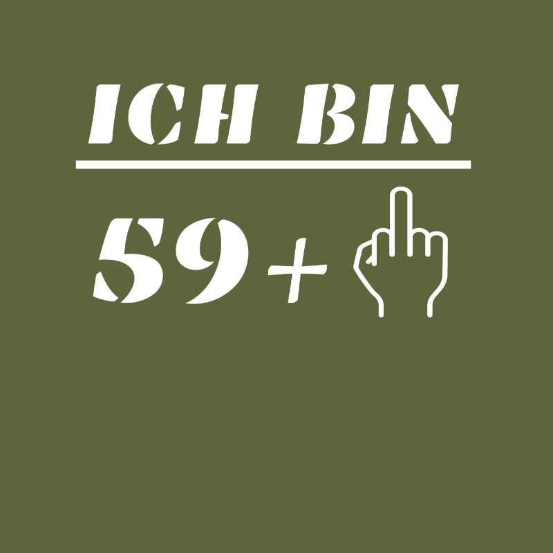 Ich bin 59+1