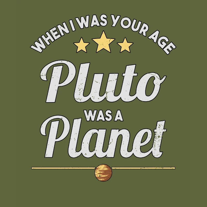 Pluto was a Planet Pluto Vintage Planet Pluto