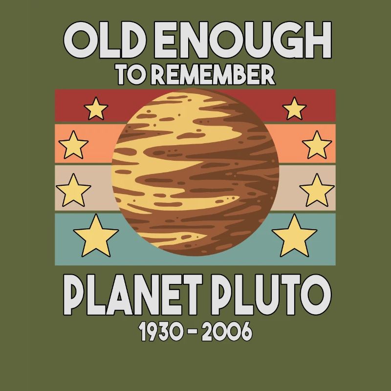 Pluto Vintage Planet Pluto Pluto Day Pluto-Tag