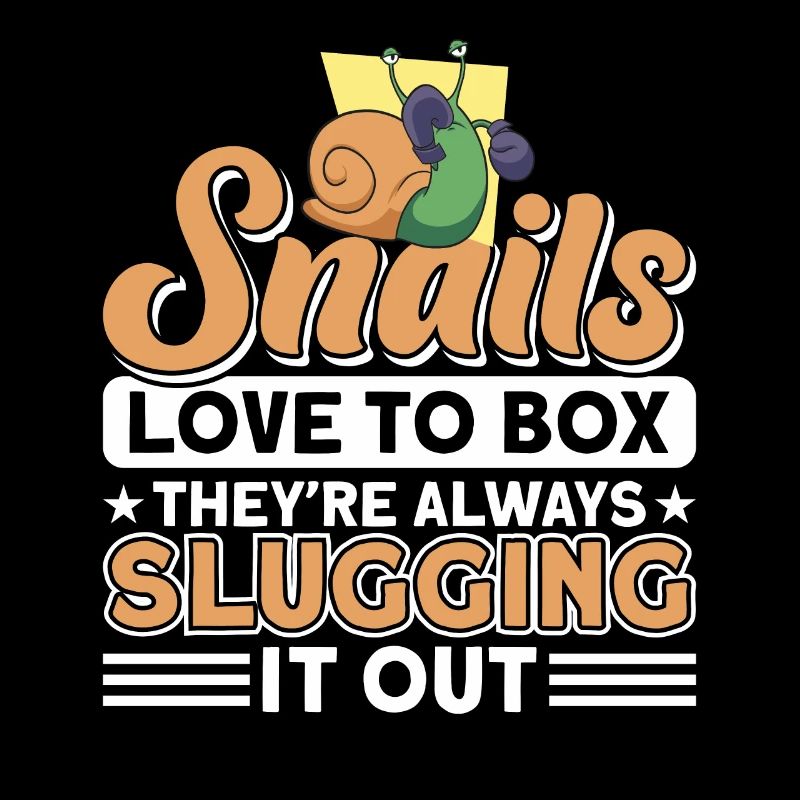 SNAILS LOVE TO BOX SLUGGING IT OUT Geschenke