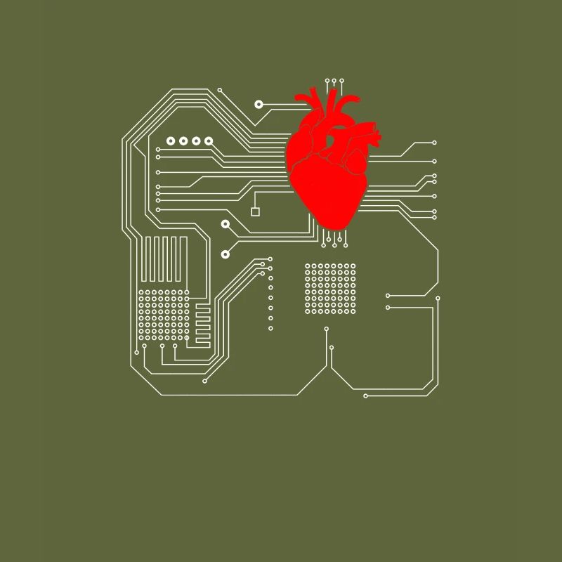 Puce informatique, cœur CPU - Computer Geek