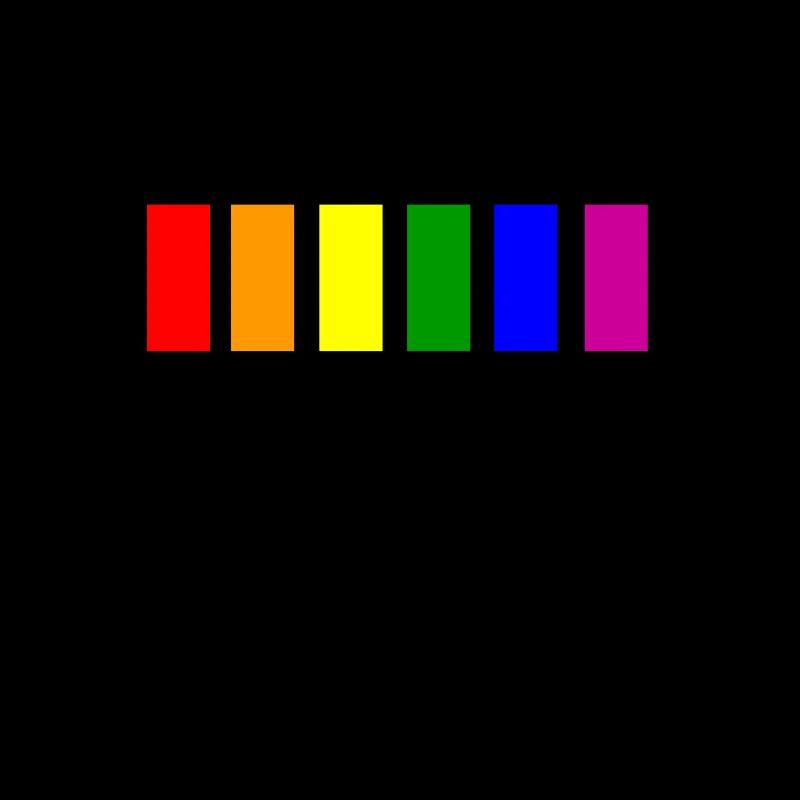Gay pride abstract design