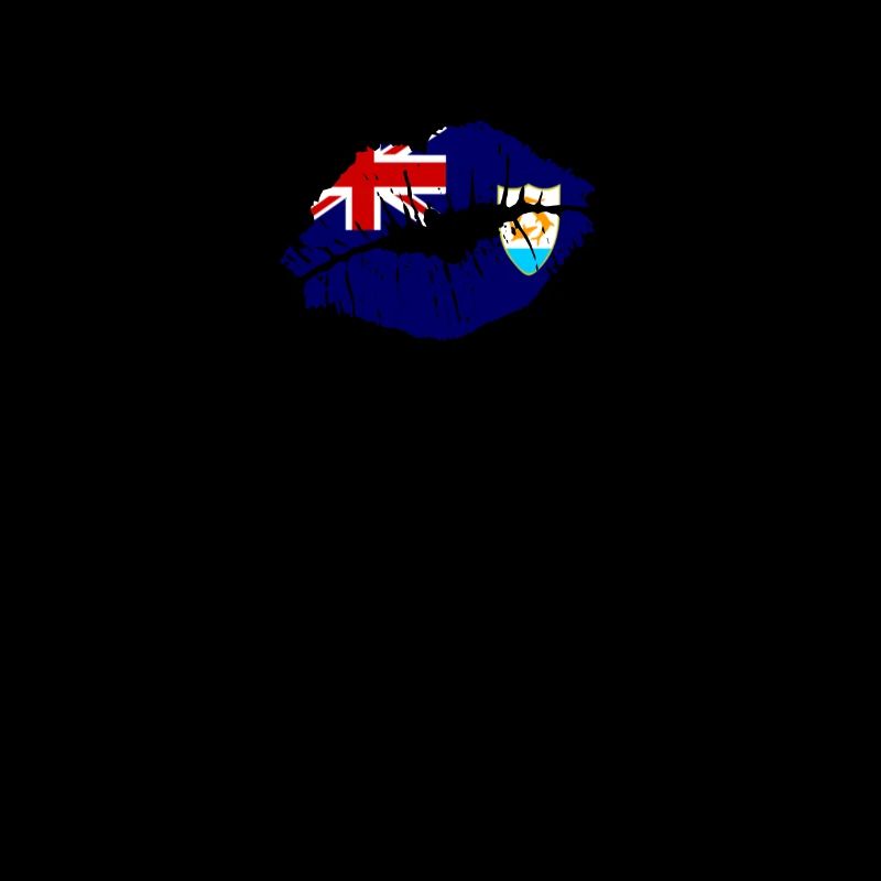 Anguilla Flag Country Native Ancestry Pride Womens