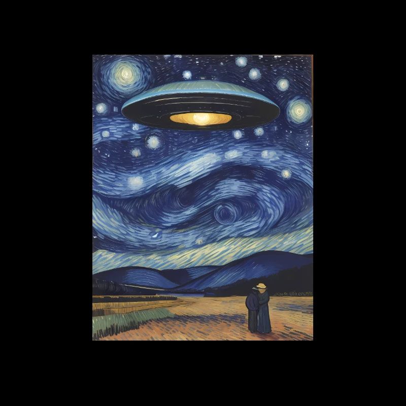 UFO Art Funny and Creative Uap UFO