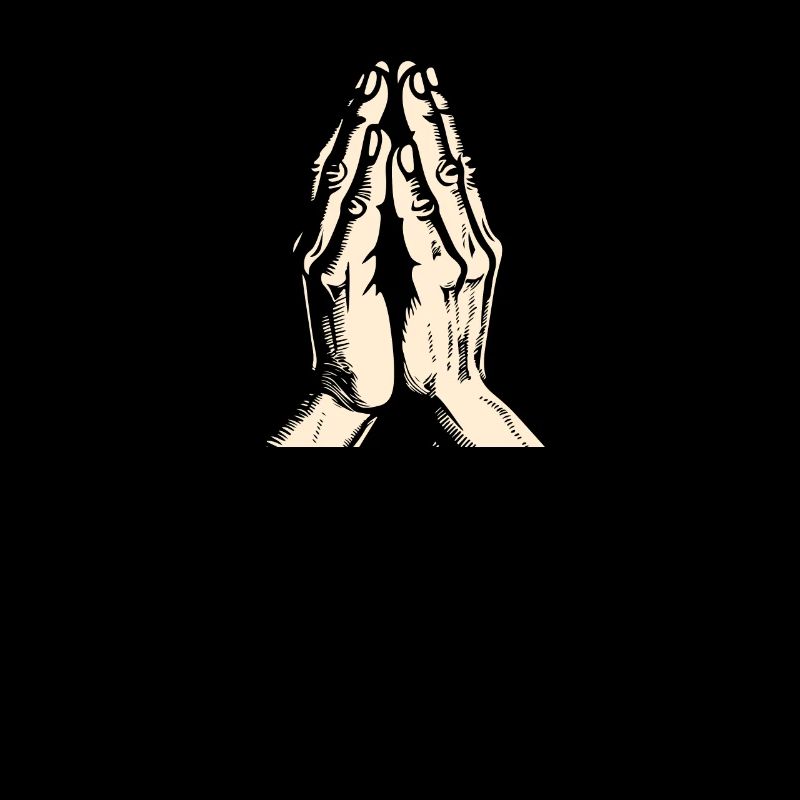 Prayer Hands Faith Wireless Connection