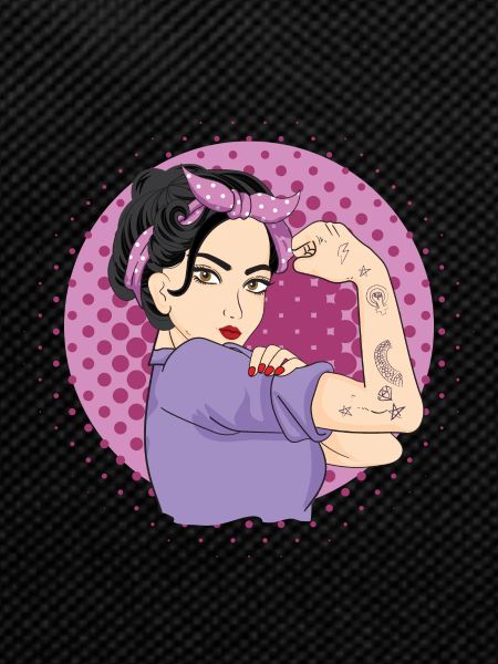 Strong woman