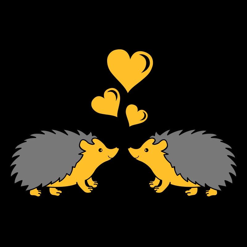 hérisson amoureux