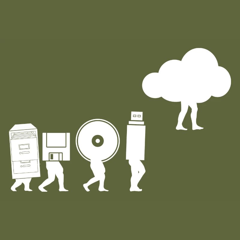 Evolution of Data Storage Coding Computer Cloud