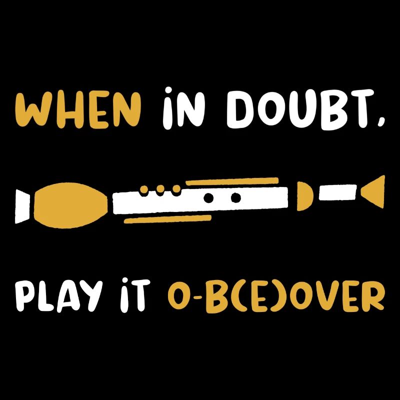 Oboe Orchestra Musician Instrument Gift