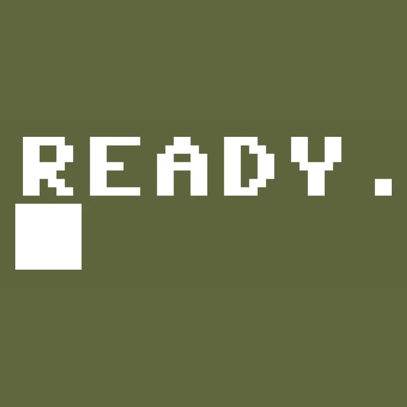 C64 ready - blanc