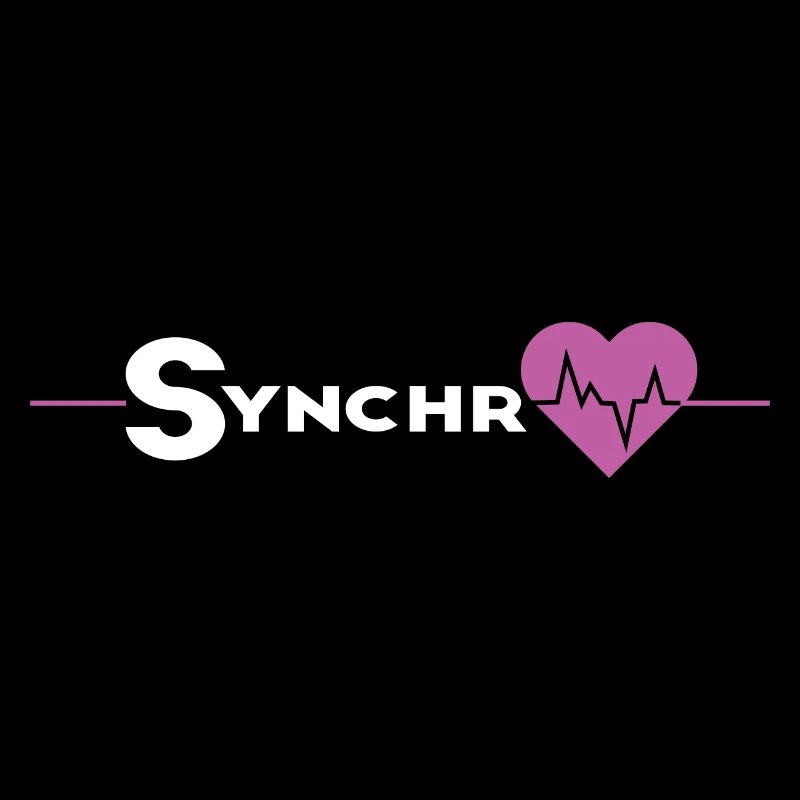 synchro herz weiss