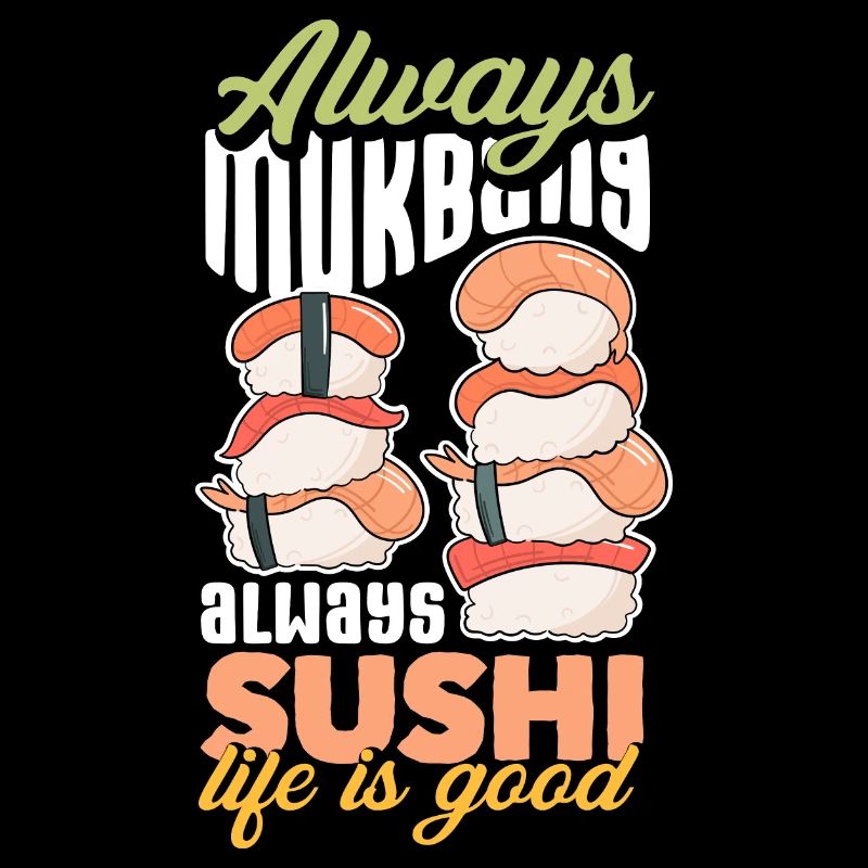 Mukbang et Sushi