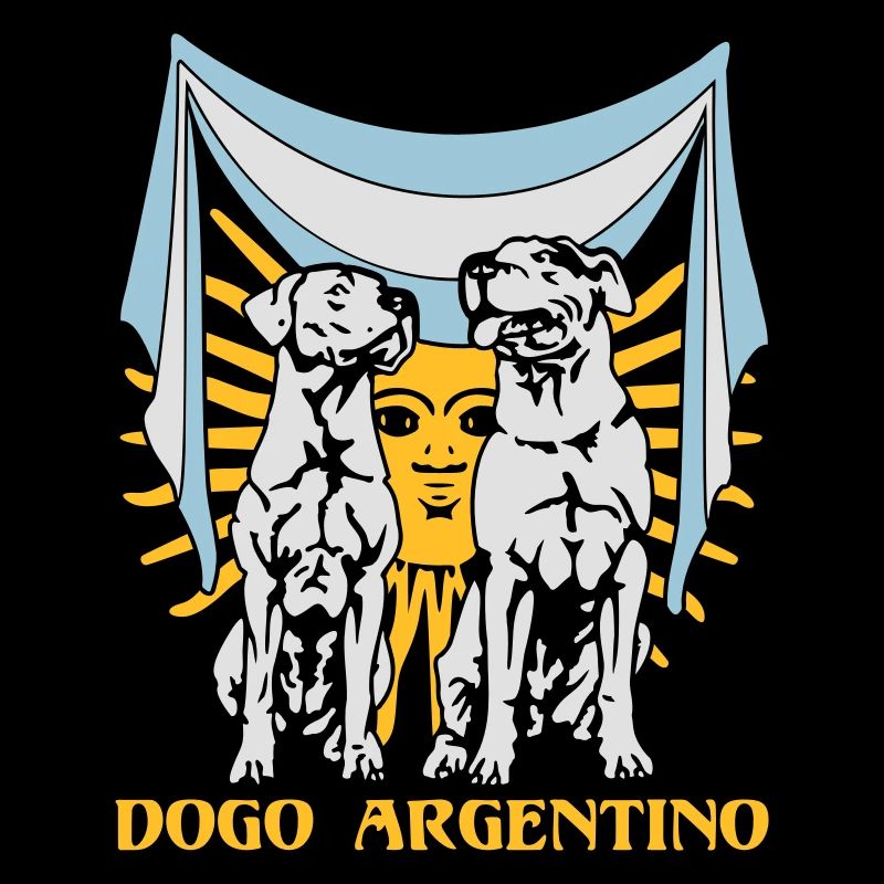 Dogo Argentino Flag
