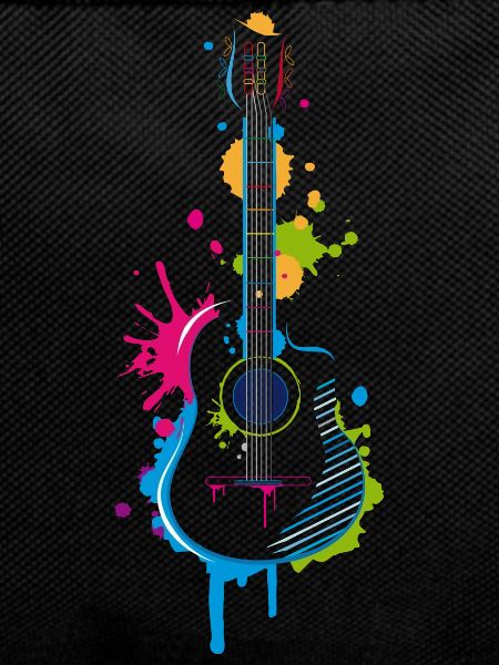 Graffiti guitar