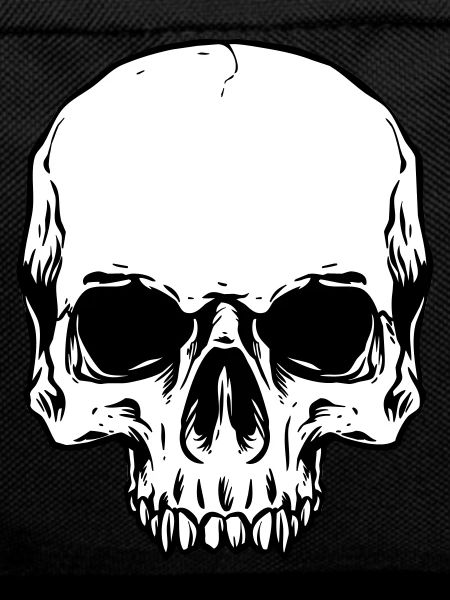 Half skull head