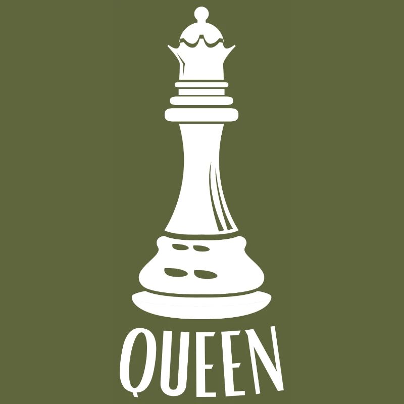 Jeu d'échecs Queen Piece Checkmate Nerd Match Mom