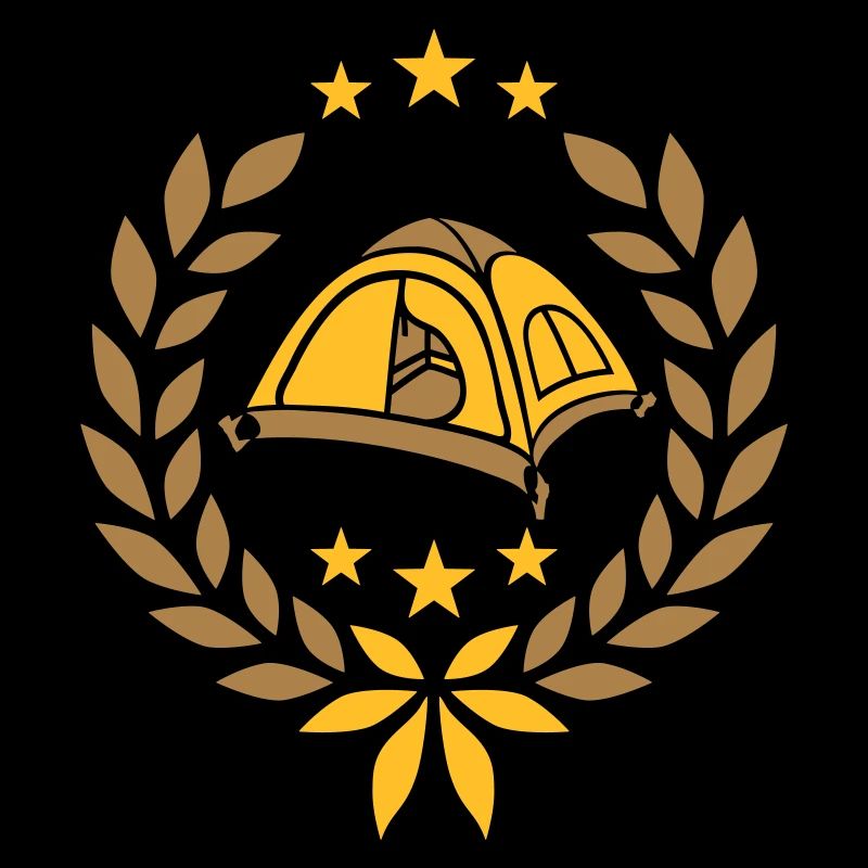 Stars Laurel Wreath Camping Tent