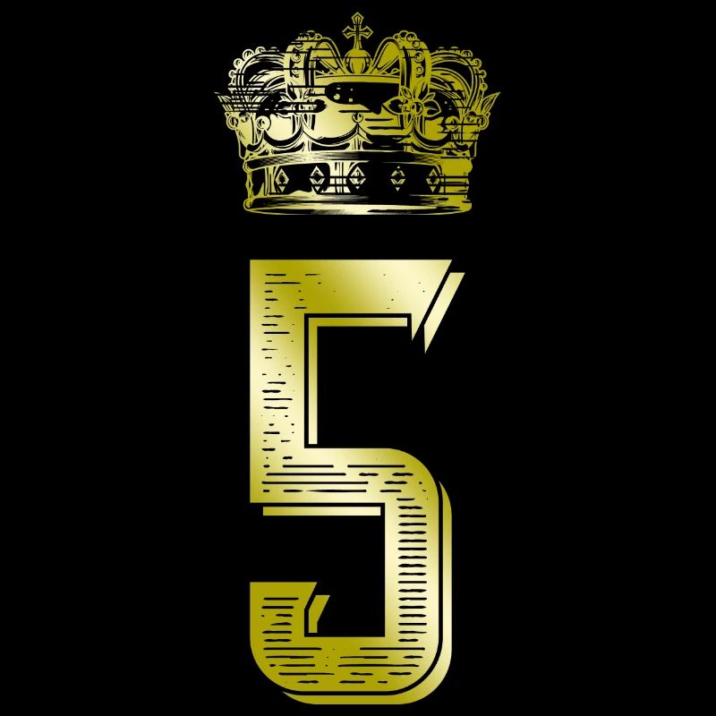 5 Number crown