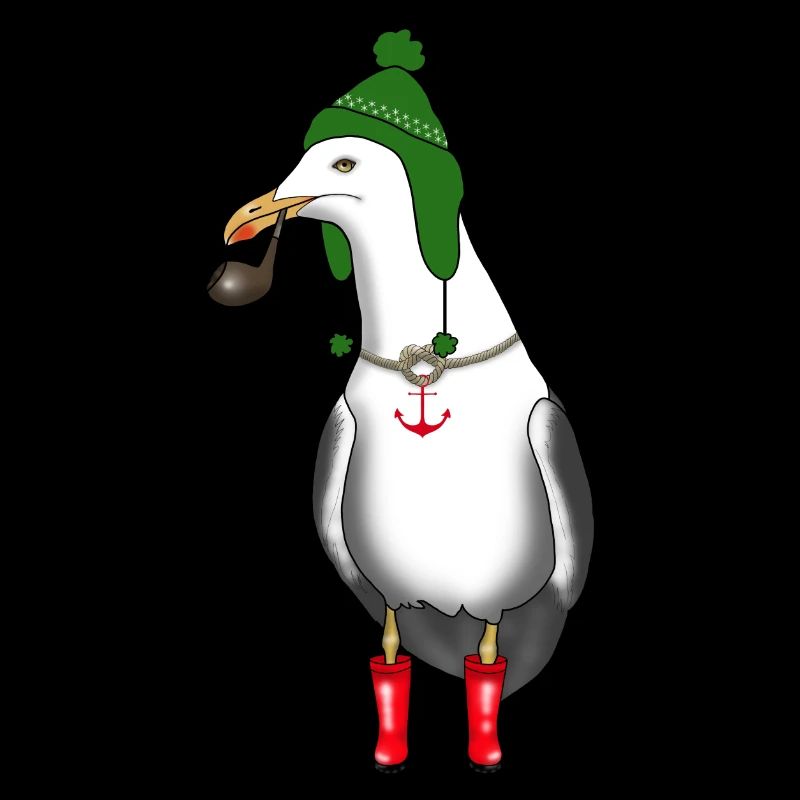 Möwe Meer Küste Winter Geschenkidee