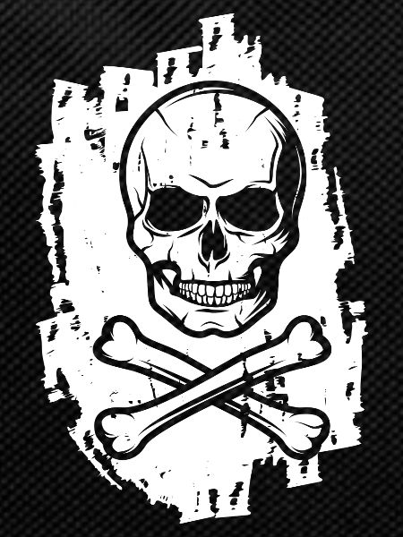 Pirate Skull Buoy Pirates Bones