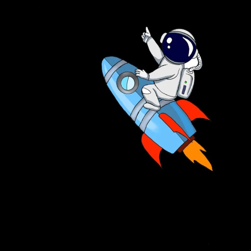 Astronaut to the moon!