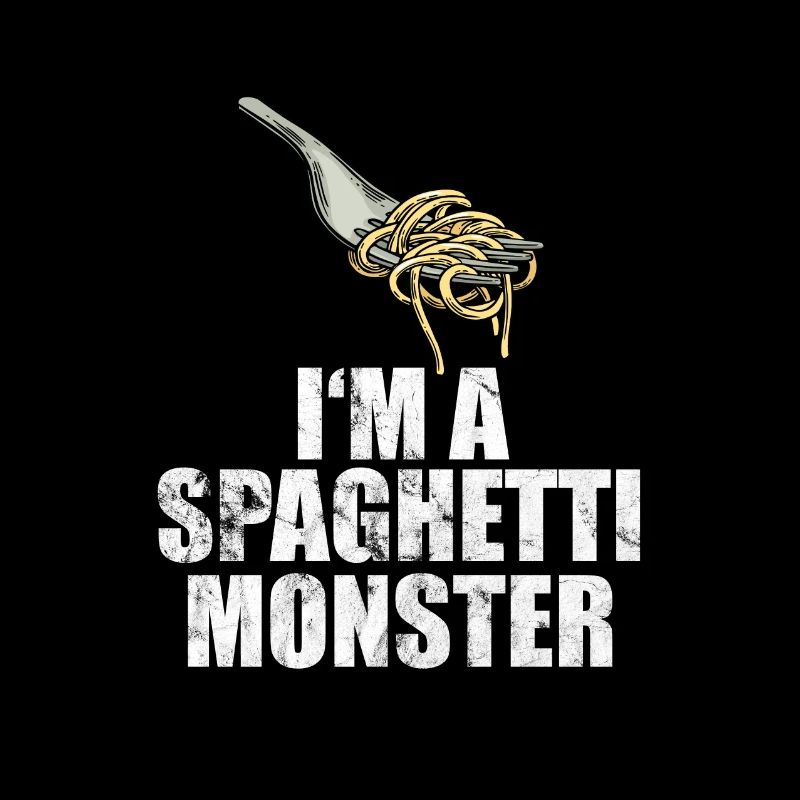 Spaghetti Monster Pasta Cooking Italien