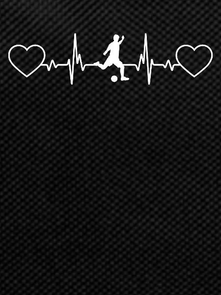 Heart - Heartbeat - Soccer Playing Guy -