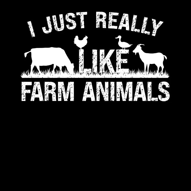 J’aime vraiment les animaux de ferme