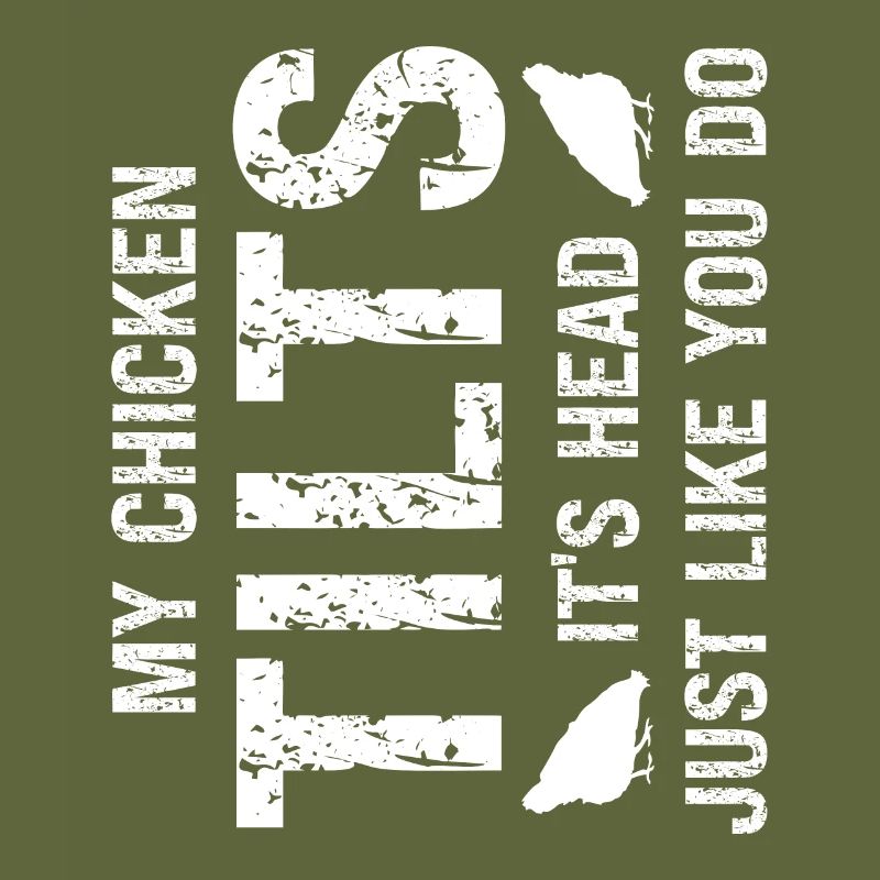 My chicken tilts its head just like you