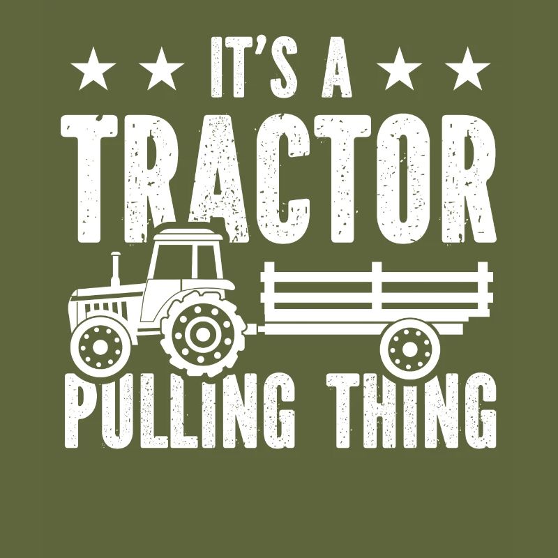 It's a tractor pulling thing -