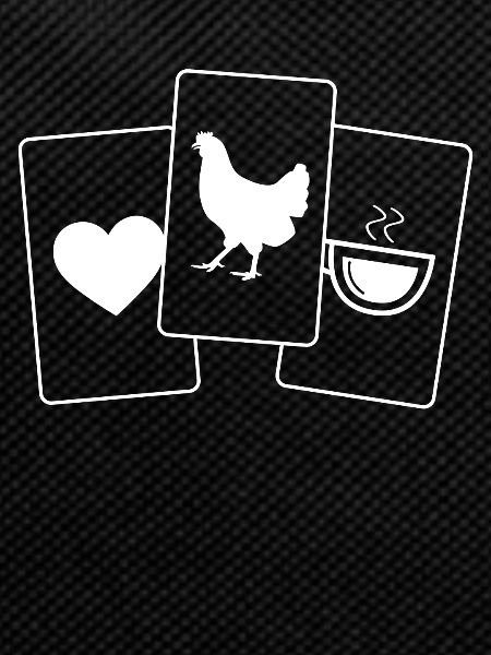 Heart - Coffee - Hen -