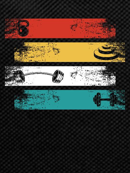 Retro Rectangle Gym -