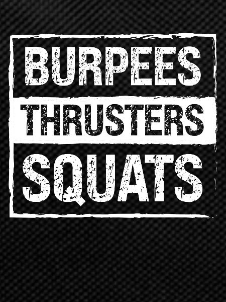Burpees Propulseurs Squats -