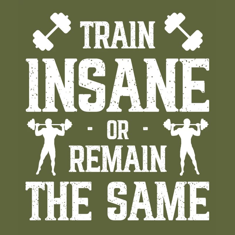 Trainiere wie ein Verrückter oder bleibe der Gleic