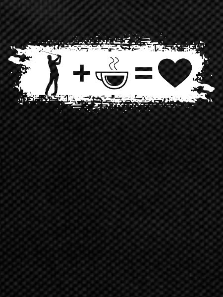 Grunge Rectangle - Heart - Coffee - Golf -