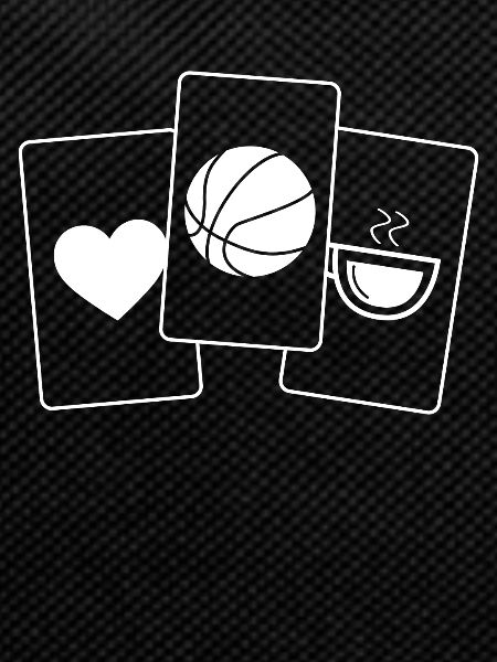 Heart - Coffee - Basketball -