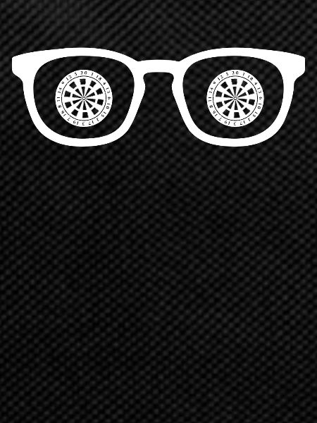 Sonnenbrille - Dartscheibe -