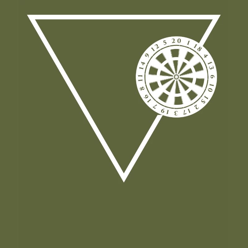 Line-Triangle - Dartboard -