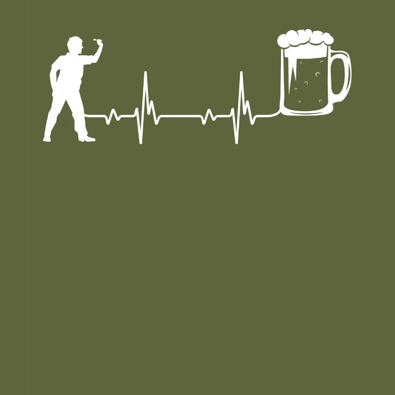 Bière - Palpitations cardiaques - Joueurs de fléchettes -