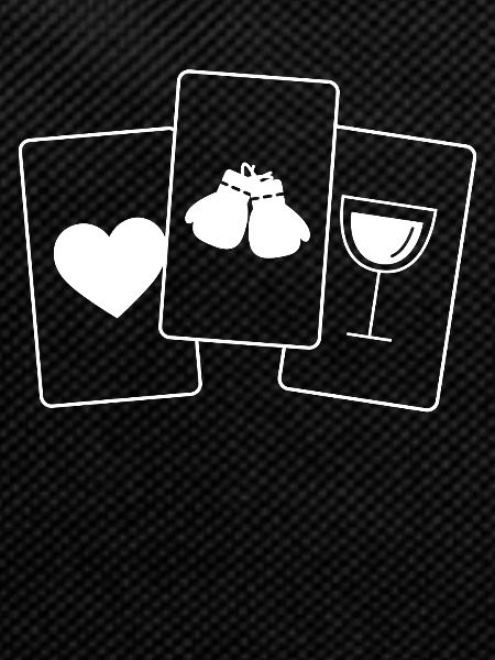 Heart - Wine - Boxing Gloves -