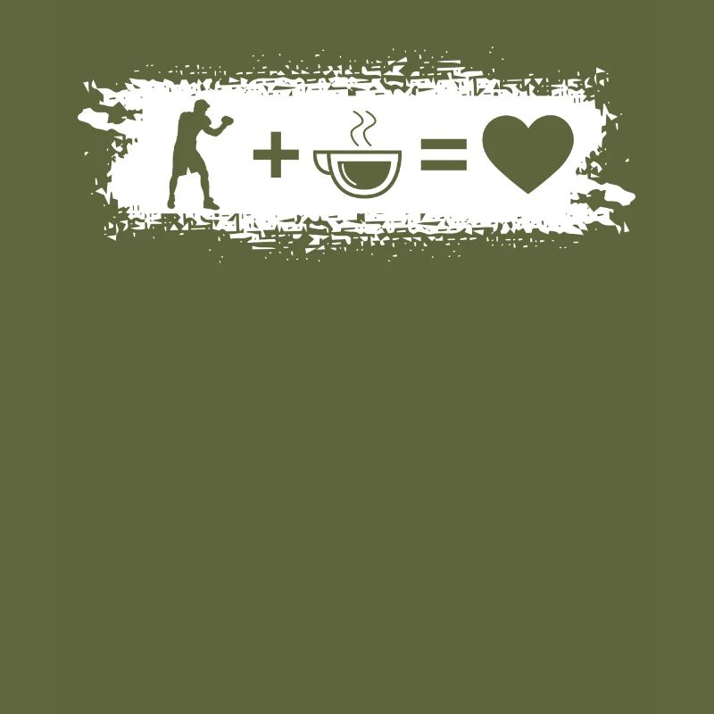 Grunge Rectangle - Coeur - Café - Guy Boxe -